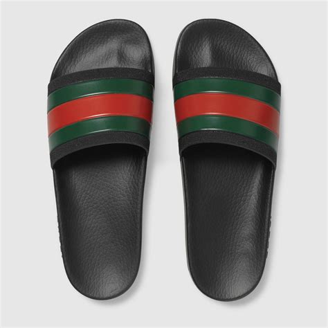 gucci slip on men|gucci slides men 10.